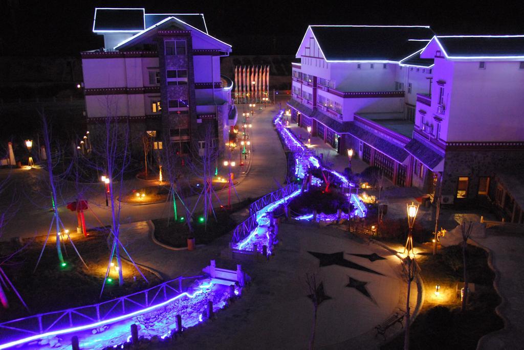 Jiuzhaigou Jinzhulinka Resort Hotel Bagian luar foto