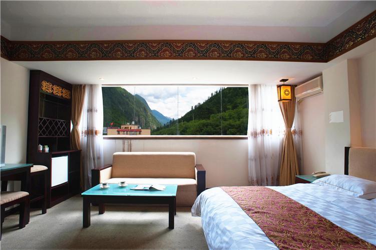 Jiuzhaigou Jinzhulinka Resort Hotel Bagian luar foto